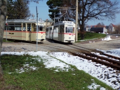 Tw 39 und Zug 43-93, Waltershausen Bf., (c) Schneider