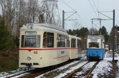 Stellung einer Kreuzung in Tabarz.