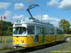 TW 395 in der Wendeschleife am Krankenhaus (c) Bosbach
