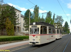 Gotha Bahnhofstraße, TW 43/BW 93. Fast 50 Jahre, aber topfit (c) sphenix
