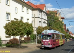 ..und noch ein Düwag: Gotha Waltershäuser-/Ernstraße (c) sphenix