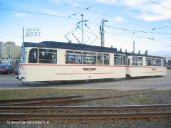 TW 43 mit BW 93 bei der Ausfahrt aus dem Betriebshof (c) Kutting