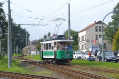 Tw 7 (SVZ), Ausfahrt Betriebshof, 20.09.2014, (c) Natzschka
