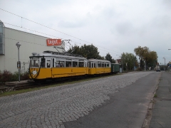 Historischer Zug 56-82-101, Hst. ha-we-ge-Markt, 20.09.2014, (c) D. Kirchberger