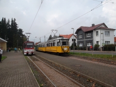 Historischer Zug 56-82-101, Hst. Tabarz, 20.09.2014, (c) D. Kirchberger