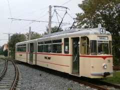 Tw 215, Waltershausen-Gleisdreick, 21.09.2014, (c) Schneider 2