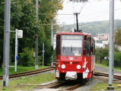 Tw 310II, Waltershausen-Gleisdreieck, 21.09.2014, (c) Schneider