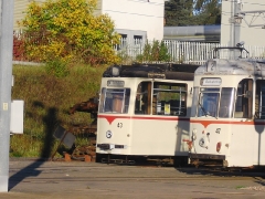 HTw 43 und ATw 47, Wagenhalle, 02.10.2011 (C) Schneider