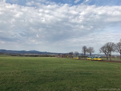 Landschaft mit Farbtupfer | Tw 505, 521 | (c) U. Kutting