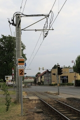 Zwangshalt vor Streckentrenner