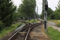 Bogendreieck am Kreiskrankenhaus