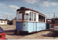 Bw 98 Btf. vor der Verschrottung 8/94