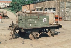 Abw.113 Achsbruchwagen im Btf. 12/97 ausgemustert 23.5.1992