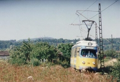 Tw 396 Gleisdreieck-Wahlwinkel 20.8.1996