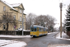 Tw 528 (Planzug) im Stadtgebiet Waltershausen (FoSoFa 2005)
