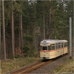 Wir fahren weiter von Friedrichroda in Richtung Marienglashöhle. Nach wenigen hundert Metern heißt es erneut: Fotohalt! (FoSoFa 2007)