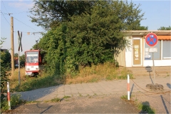 Letzte Befahrung Wendeschleife Hbf. Tw 315. (19.7.2007)