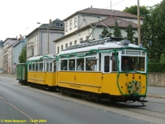 Traditionszug auf der Friedrichstraße. (12.9.2004)