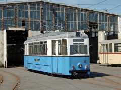 Der nun historische TW 39 nach der Aufarbeitung. In Teil 1 war er noch in einem anderen Zustand zu bewundern…