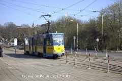 Triebwagen 301, ein modernisierter KT4D. (10. April 2002)