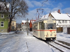 TW 47 bei Postkartenwetter in Sundhausen. (29. Januar 2005)
