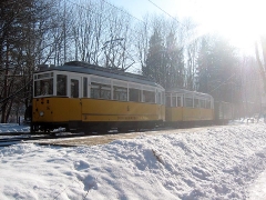 Fotosonderfahrt 01/2006. Traditionszug an der Hst. Rheinhardsbrunn Bahnhof. (28. Januar 2006)