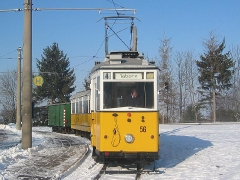 Fotosonderfahrt 01/2006. Der Traditionszug am Gleisdreieck. (28. Januar 2006)