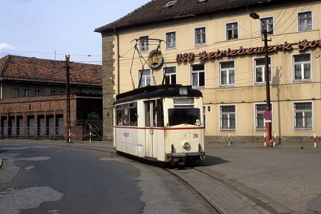 Noch eine Aufnahme der Tw 39, wohl wieder ein