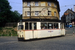 Besonders gefreut hat mich damals natürlich dass die Tw 38 und 39 im Einsatz standen. (Juni 1989)