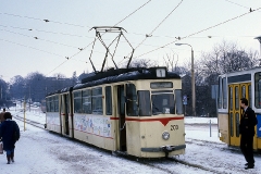 Die folgenden Bilder sind anlässlich eines Tagesausflugs im Februar 1991 entstanden. Zunächst einige Aufnahmen vom Hauptbahnhof.