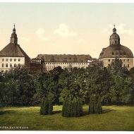 Schloss Friedenstein um 1900