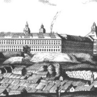 Schloss Friedenstein - Historischer Stich
