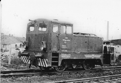 Lok 4, auf dem Gelände der Industriebahn Gotha Ost, 03.04.1977, (C) P. Kalbe