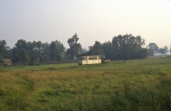 Tw 47 als Arbeitszug bei Wahlwinkel. 15.07.1987