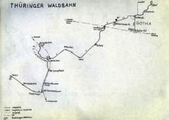 Das Gothaer Straßenbahn-Netz bestand und besteht aus einer ziemlich bekannten Linie (4=Waldbahn), einer ziemlich unbekannten (2) und einer,