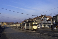 Samstagvormittägliche Ruhe an der Huttenstraße.