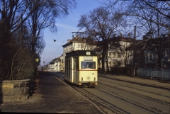 Ein letztes Bild an der Haltestelle Bahnhofstraße. Immerhin gibt es den 39 auch heute noch, wenn auch in anderer Lackierung.