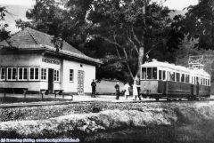 Haltestelle Friedrichroda |um 1940 | (c) privat