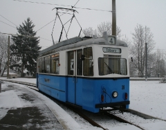 Tw 39, Waltershausen-Gleisdreieck, 25.01.2014, (C) Schneider