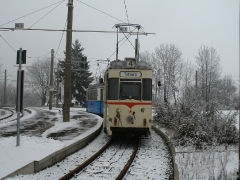 Tw 47, Waltershausen-Gleisdreieck, 25.01.2014, (C) Schneider