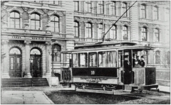 Tw 10 | vor Herzog-Ernst-Schule | Slg. TWSB