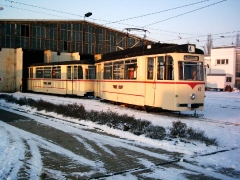 Historischer Zug 43-93, Betriebshof, 28.01.2006, (C) Schneider