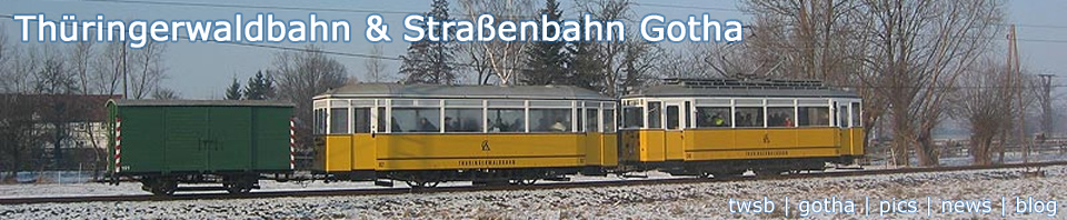 Thüringerwaldbahn und Straßenbahn Gotha