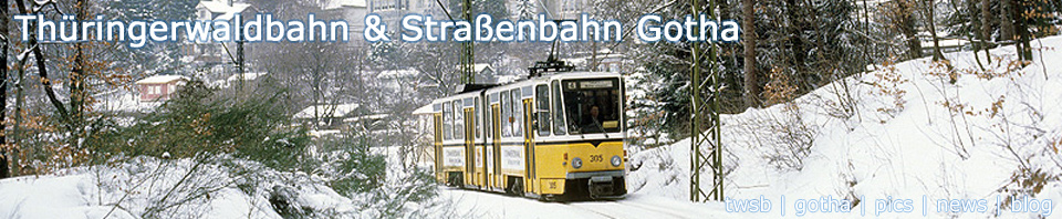 Thüringerwaldbahn und Straßenbahn Gotha